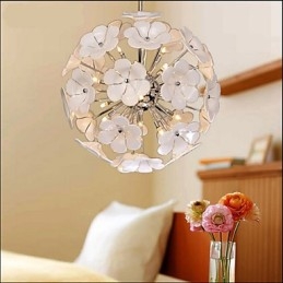 O lustre quente Glass Ball Flower Garden Shops