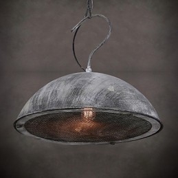 Abajur Preto Lustre de Ferro Forjado Armazém Industrial Café Tampa Abajur Lustre