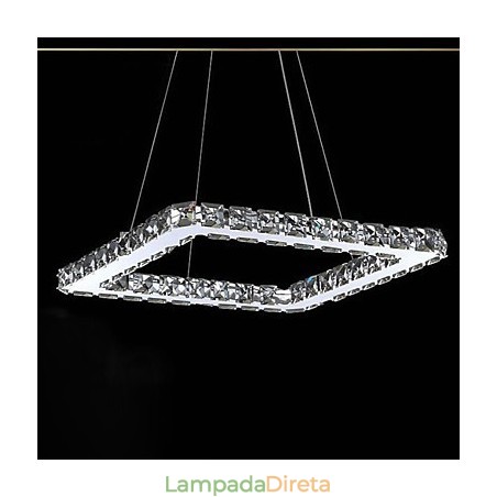 Lustre moderno contemporâneo de cristal galvanizado em metal Lustre moderno contemporâneo de cristal galvanizado em metal