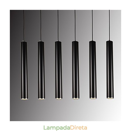 Luminárias pendentes modernas contemporâneas de metal Luminárias pendentes modernas contemporâneas de metal