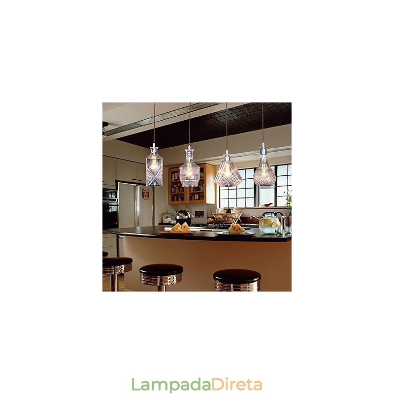 40W*4 Moderno Contemporâneo Tradicional Clássico Vintage Ilha Metal Pendente Luz