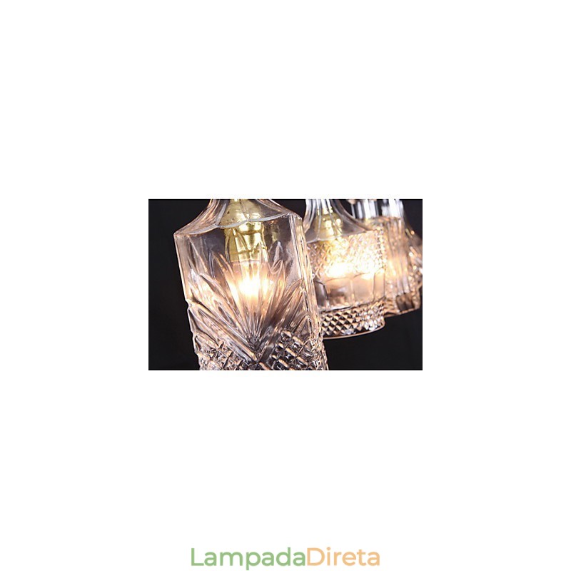 40W*4 Moderno Contemporâneo Tradicional Clássico Vintage Ilha Metal Pendente Luz
