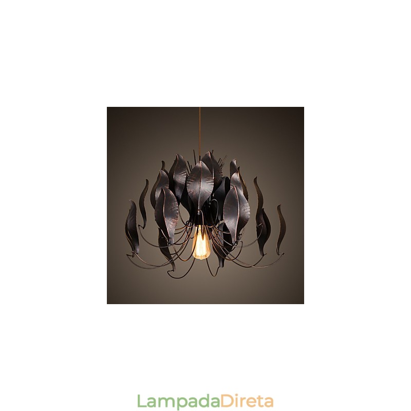 Retro Classic Metal Ceiling Lights Simples Luminárias Pendentes Café Luminária Pendente