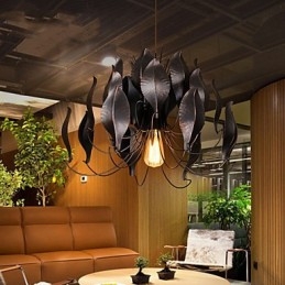 Retro Classic Metal Ceiling Lights Simples Luminárias Pendentes Café Luminária Pendente
