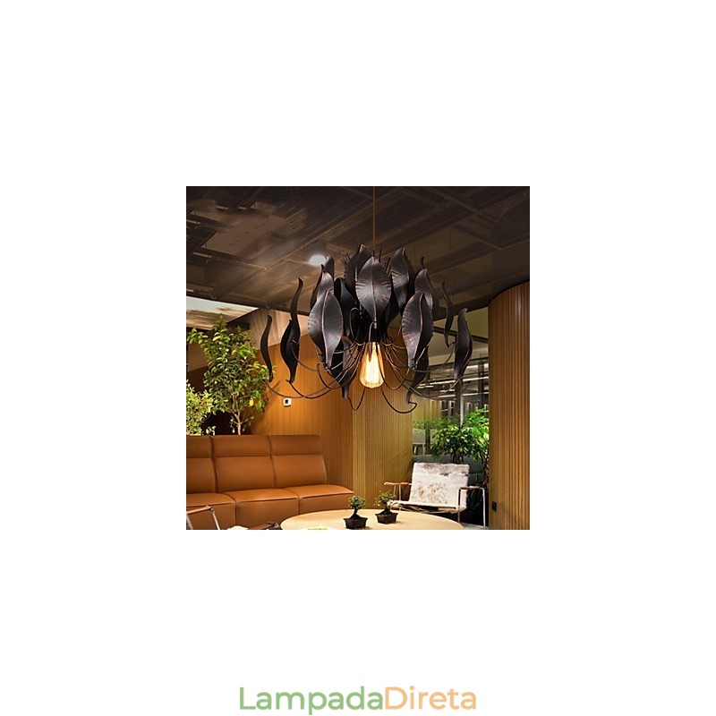 Retro Classic Metal Ceiling Lights Simples Luminárias Pendentes Café Luminária Pendente