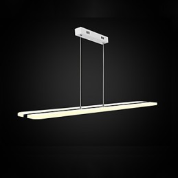 Luminárias de lustre pendente de acrílico com