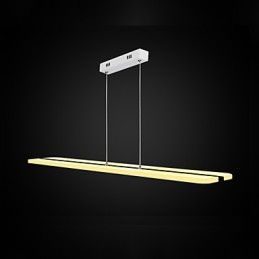 Luminárias de lustre pendente de acrílico com