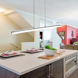 Luminárias de lustre pendente de acrílico com