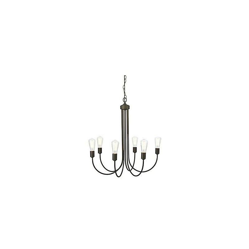 Lustre de metal com pintura country