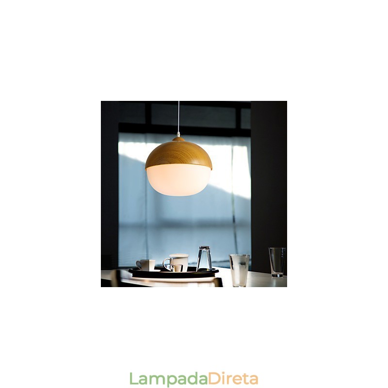 Nordic Contraído Cogumelo Criativo Nozes Única Cabeça Lustre de Vidro Lâmpada Luz