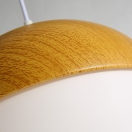 Nordic Contraído Cogumelo Criativo Nozes Única Cabeça Lustre de Vidro Lâmpada Luz