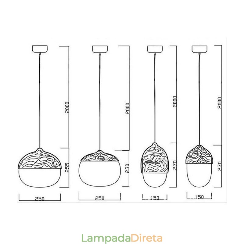 Nordic Contraído Cogumelo Criativo Nozes Única Cabeça Lustre de Vidro Lâmpada Luz