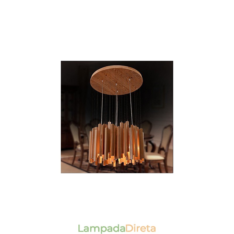 Lustre Hotel Engineering Wood Art Line