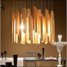 Lustre Hotel Engineering Wood Art Line