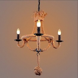 Lustre de metal com pintura tradicional clássica rústica vintage retrô country