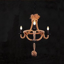 Lustre de metal com pintura tradicional clássica rústica vintage retrô country