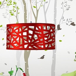 Lâmpada de cabeça única, moderna, contratada e contemporânea, criativa como o ninho de pássaro DropLight