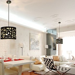 Lâmpada de cabeça única, moderna, contratada e contemporânea, criativa como o ninho de pássaro DropLight