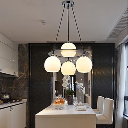 Luminárias pendentes modernas contemporâneas de vidro