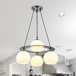 Luminárias pendentes modernas contemporâneas de vidro