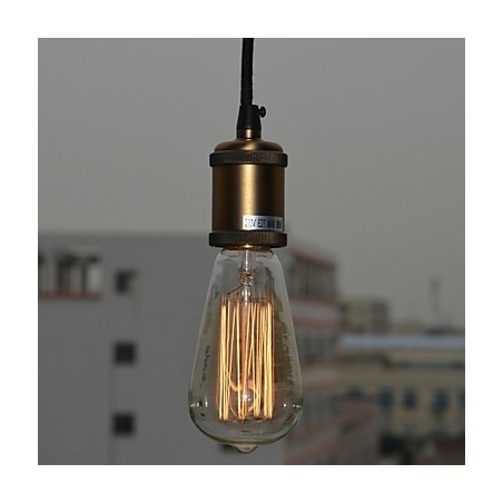 Luminária pendente galvanizada estilo vintage clássico tradicional mini Luminária pendente galvanizada estilo vintage clássico tradicional mini