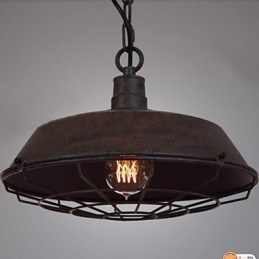 1 Luminária pendente de metal vintage
