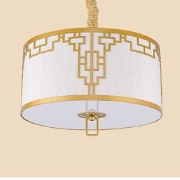 Iluminação suspensa estilo chinês simplicidade moderna