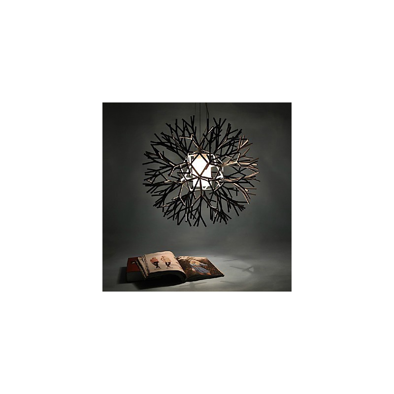 Luminária pendente de metal contemporânea moderna