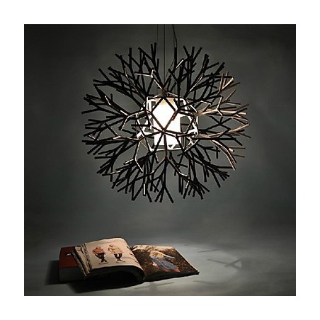 Luminária pendente de metal contemporânea moderna