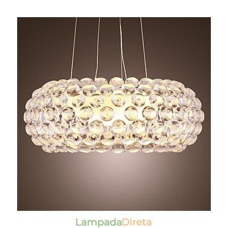 Luminária pendente moderna Foscarini Design 1 luz Luminária pendente moderna Foscarini Design 1 luz