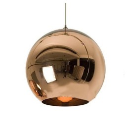 Criativo Simples Vidro Nórdico Retro Galvanoplastia Bola Pendente Lâmpada Luz
