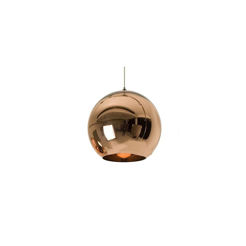 Criativo Simples Vidro Nórdico Retro Galvanoplastia Bola Pendente Lâmpada Luz