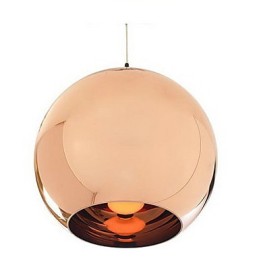 Criativo Simples Vidro Nórdico Retro Galvanoplastia Bola Pendente Lâmpada Luz
