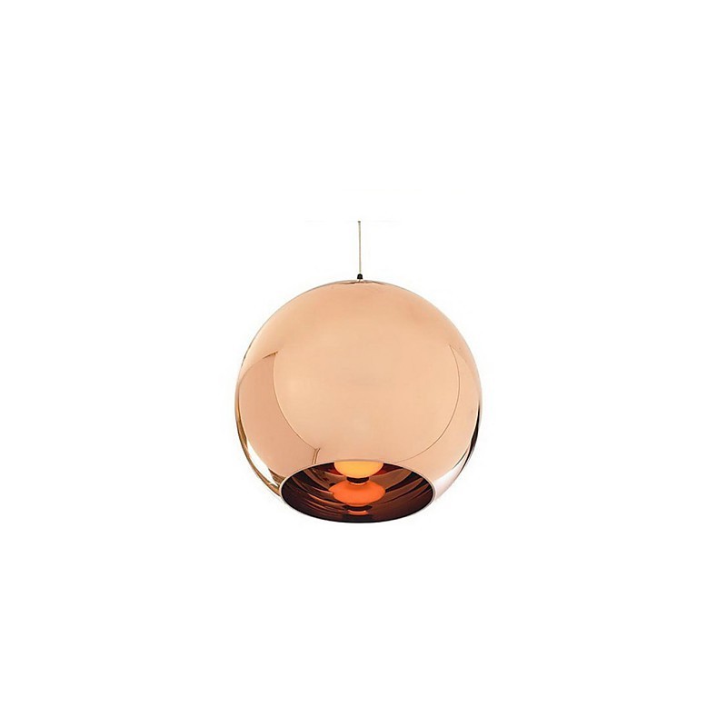 Criativo Simples Vidro Nórdico Retro Galvanoplastia Bola Pendente Lâmpada Luz