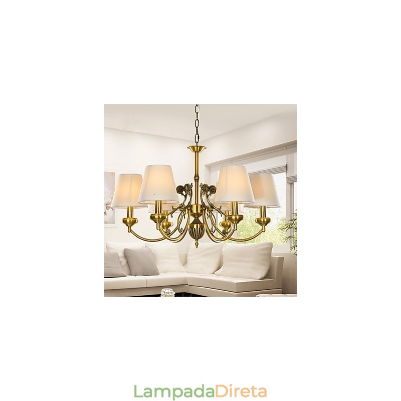 Família de luminárias pendentes com design decorativo moderno e contemporâneo branco puro