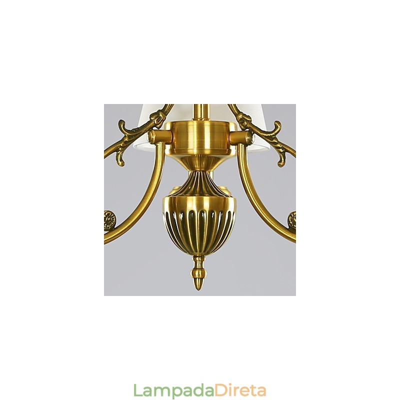 Família de luminárias pendentes com design decorativo moderno e contemporâneo branco puro