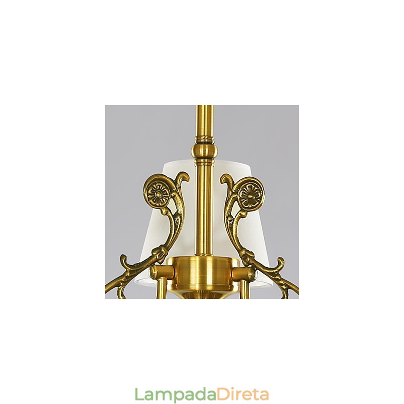 Família de luminárias pendentes com design decorativo moderno e contemporâneo branco puro