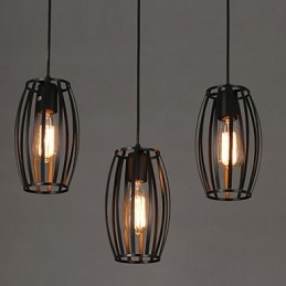 Creative Loft Restaurando Maneiras Antigas Lustre de Ferro Forjado de Cabeça Única