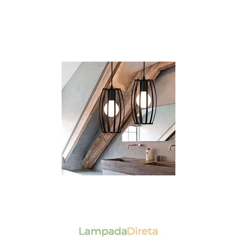 Creative Loft Restaurando Maneiras Antigas Lustre de Ferro Forjado de Cabeça Única