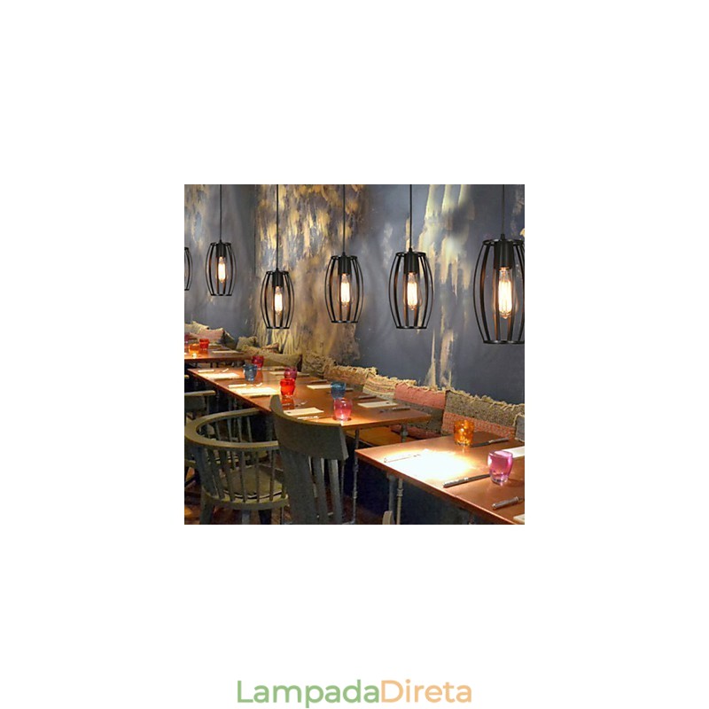 Creative Loft Restaurando Maneiras Antigas Lustre de Ferro Forjado de Cabeça Única