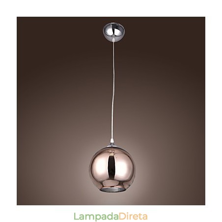 60 Moderno Contemporâneo Globo Metal Galvanizado Pendente Luz 60 Moderno Contemporâneo Globo Metal Galvanizado Pendente Luz