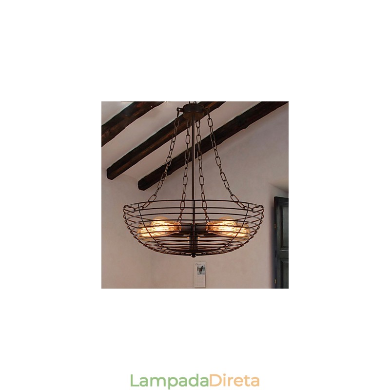Retro Classic Metal Ceiling Lights Simples Luminárias Pendentes Café Luminária Pendente