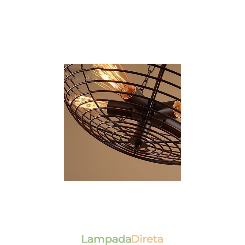 Retro Classic Metal Ceiling Lights Simples Luminárias Pendentes Café Luminária Pendente