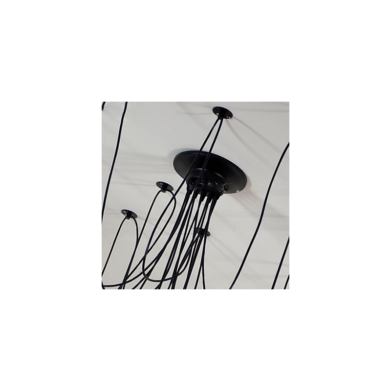Vintage Edison Múltiplo Ajustável DIY Lâmpada de Teto Luz Pingente Iluminação Lustre Moderno Chique Industrial Jantar