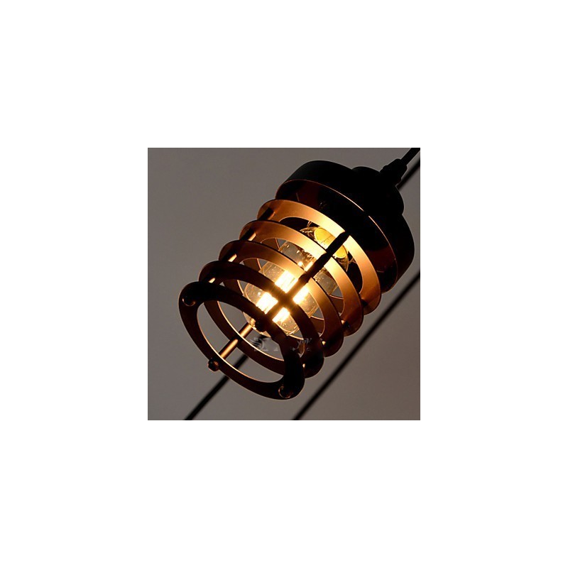 Vintage Edison Múltiplo Ajustável DIY Lâmpada de Teto Luz Pingente Iluminação Lustre Moderno Chique Industrial Jantar