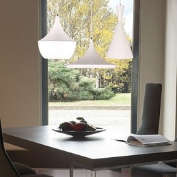 Mini Estilo Pintura Metal Pendente Luz