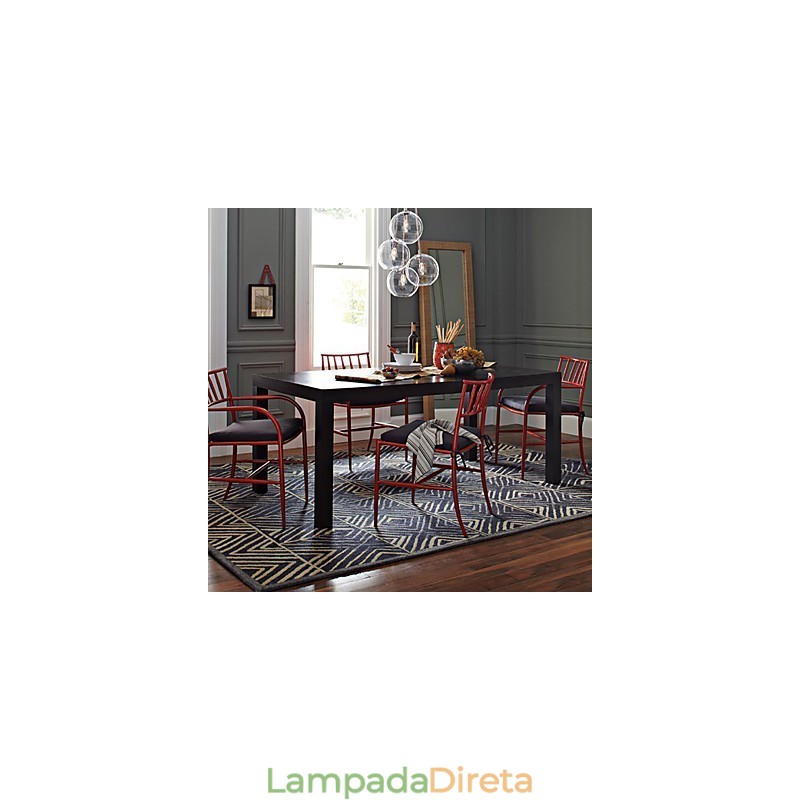 Luminária pendente estilo mini clássico tradicional com pintura