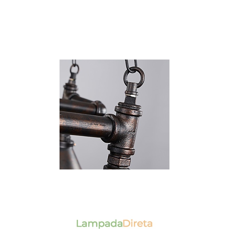 Retro Classic Metal Ceiling Lights Simples Luminárias Pendentes Café Luminária Pendente