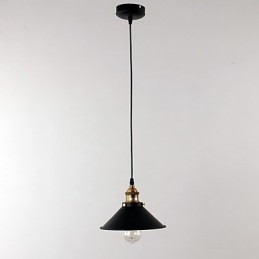 Luminária pendente estilo retrô tradicional clássica com pintura em estilo mini