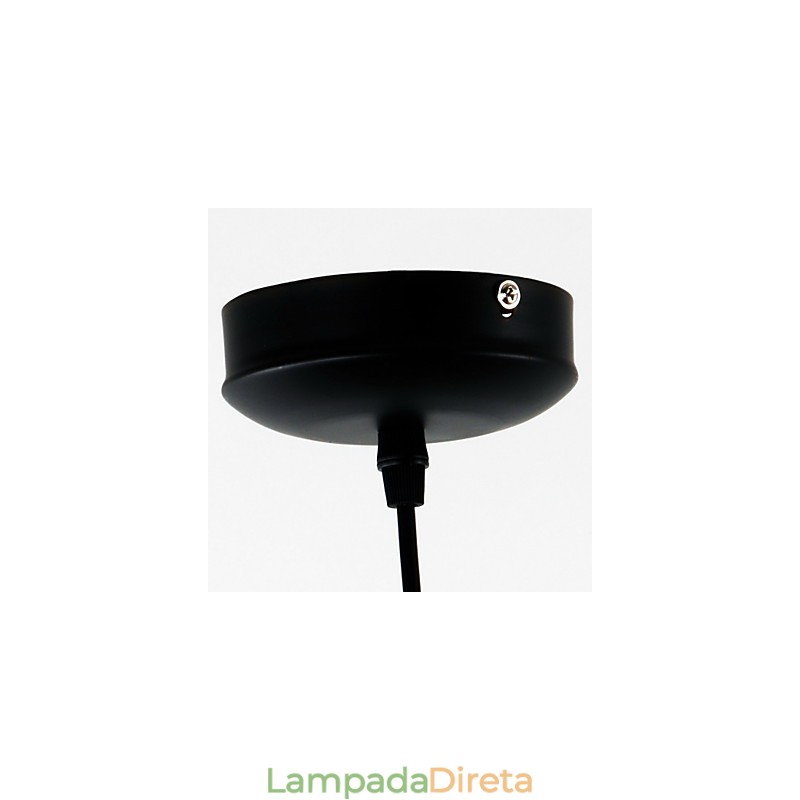 Luminária pendente estilo retrô tradicional clássica com pintura em estilo mini